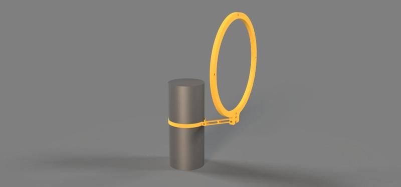 Pop Screen with mounting bracket for t.bone SC440