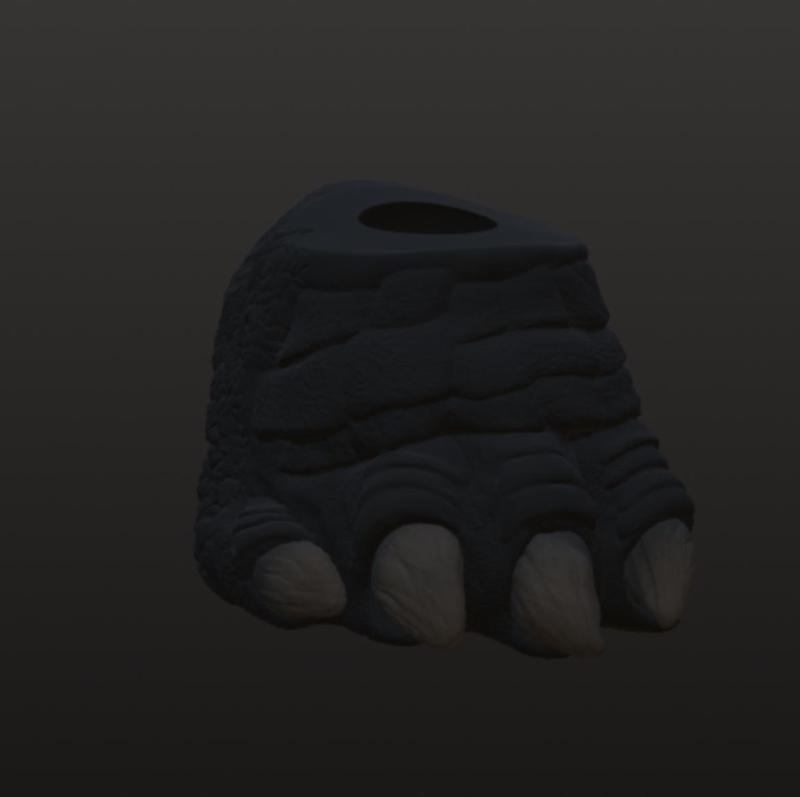 Godzilla sh monsterarts 2014 foot upgrade