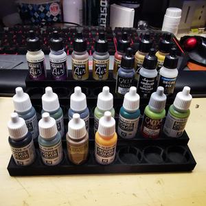 Paint rack set for model paint (8 different)