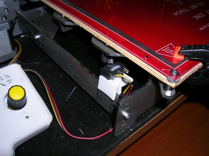 Simple Y endstop prusa i3 steel frame