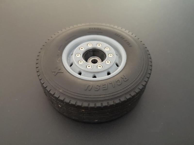 1/14 RC Tamiya truck super single wheel V2