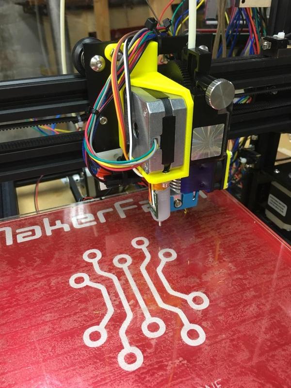 MakerFarm Pegasus E3D Titan + BLTouch Mount 