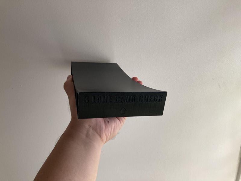 3 Lane Tamiya mini 4WD bank and slope checker