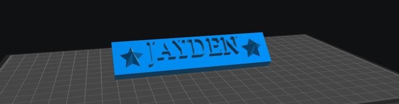 Jayden Nameplate