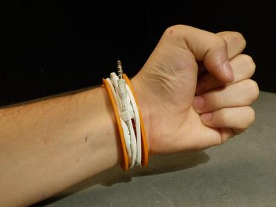 Earphone Wrapper Bracelet
