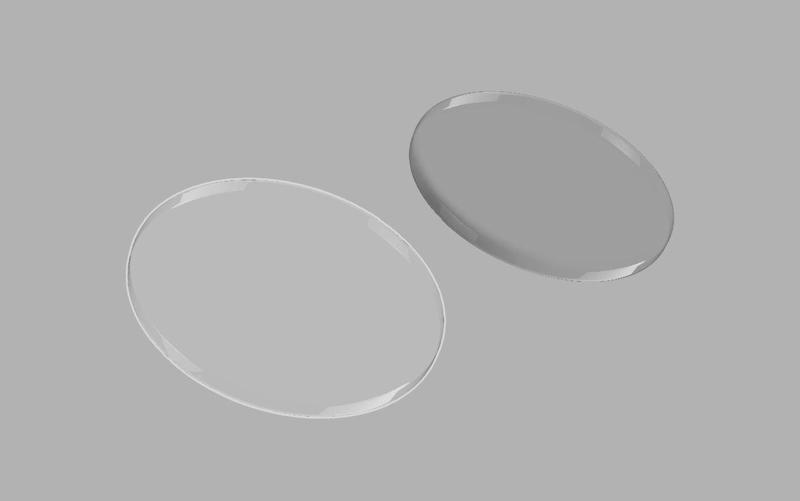 W900 Kenworth headkight lenses