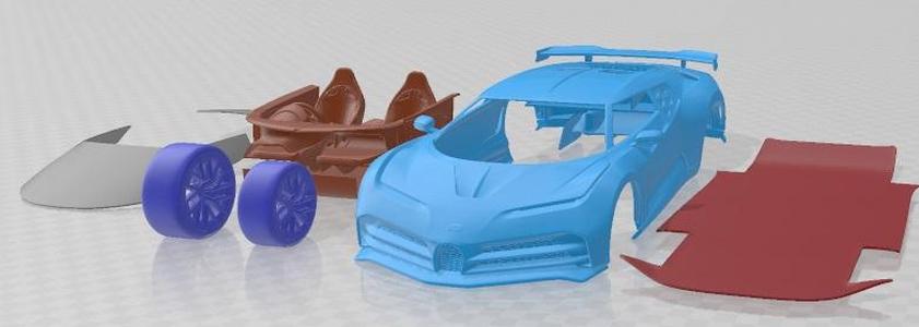 Bugatti Centodieci 2020 Printable Car