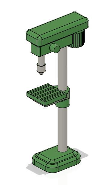 Bruder - Drill / Sloupová vrtačka