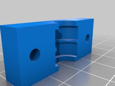 P3steel Y Axis Bronze clamp