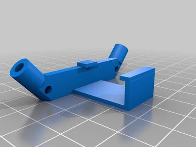 FRSKY D4R-II mount with antenna supports