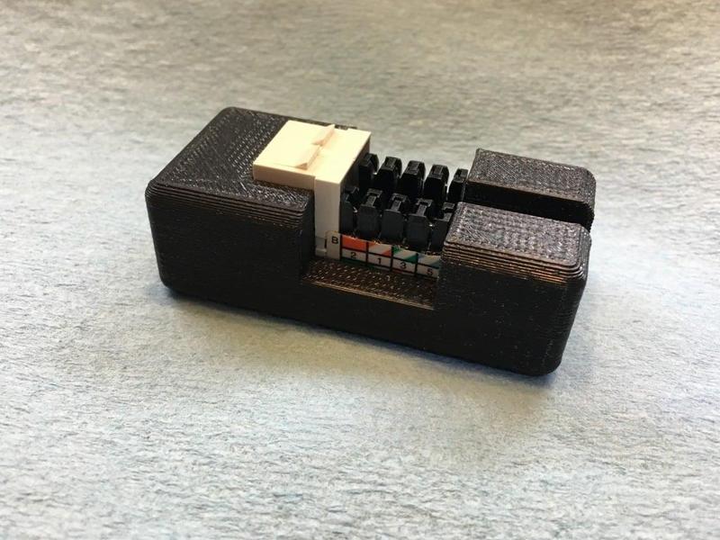 Keystone Jack Punchdown Holder