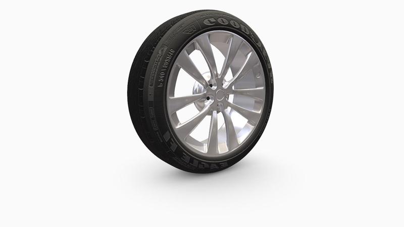 Land Rover Range Rover Evoque Wheel (Rim + Tyre)