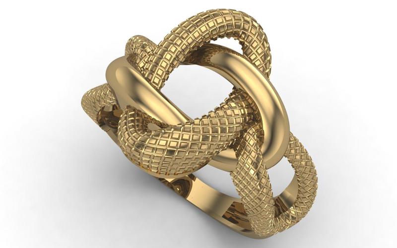 Printable Women Ring 3D model Plain Women's Rings Ring For Women Jewelry STL 3DM