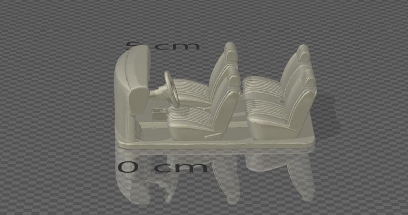 Modern interiors for 1/64 scale cars - Modern interiors for 1/64 scale cars