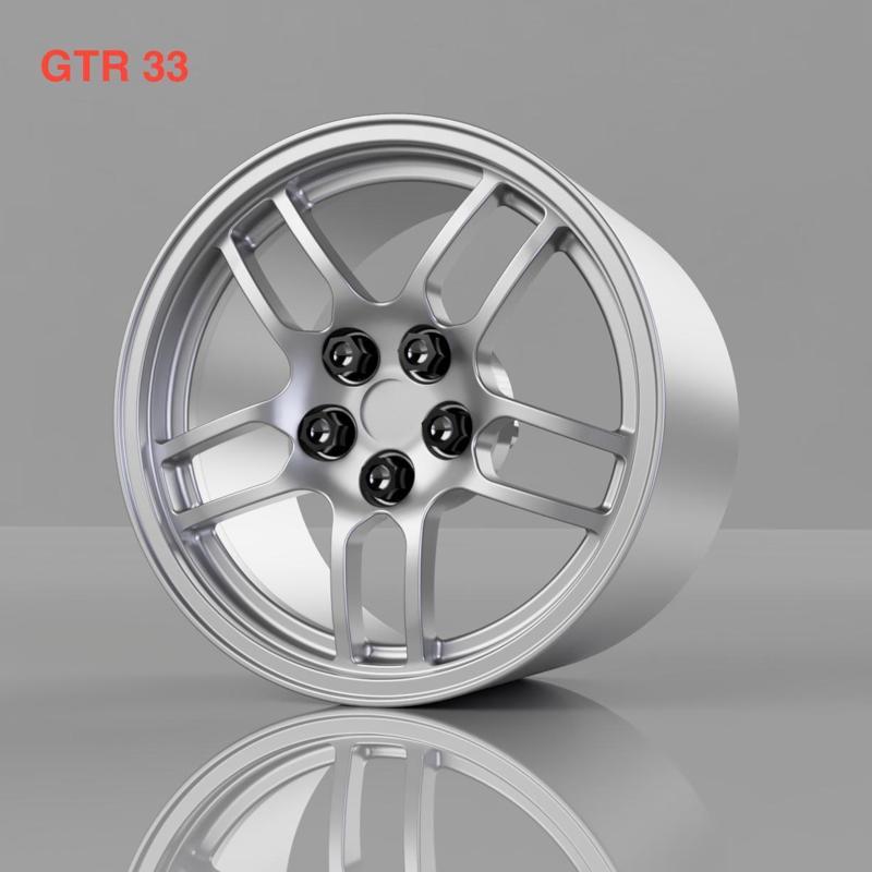 Nissan Gtr r33 gem wheel 1/24 1/18