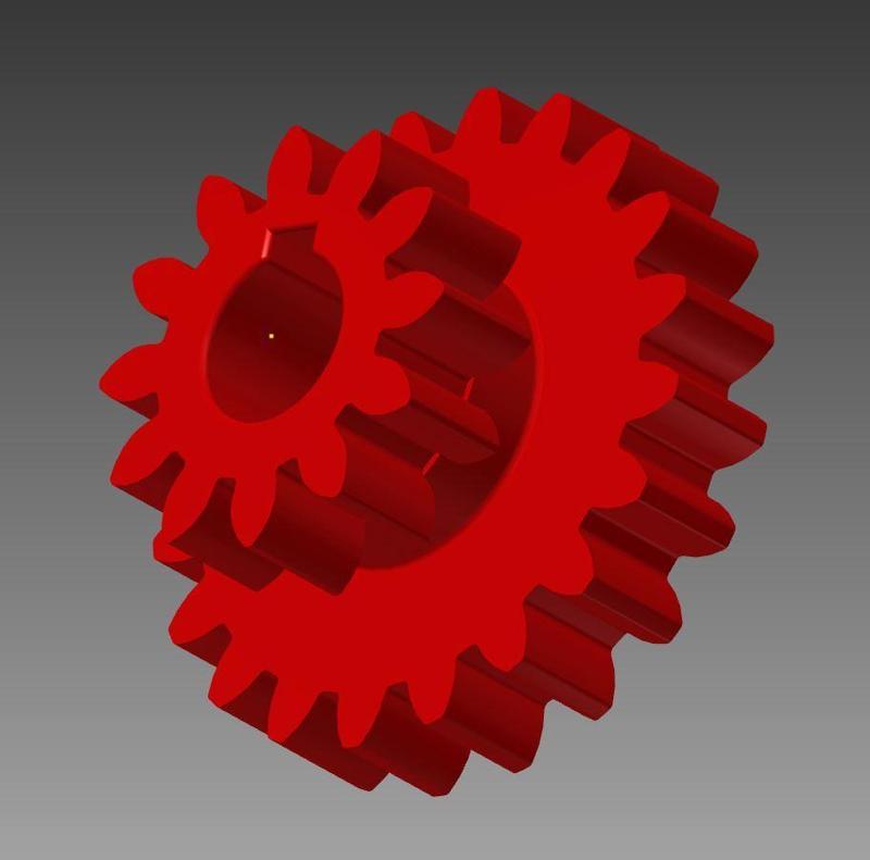 2 Speed Gear (1207 Gear) Intermediate Shaft