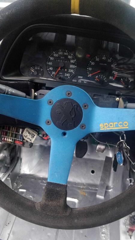 Steering Wheel center cap Peugeot