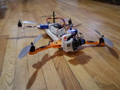 Folding Quad with Removable Gimbal Mount