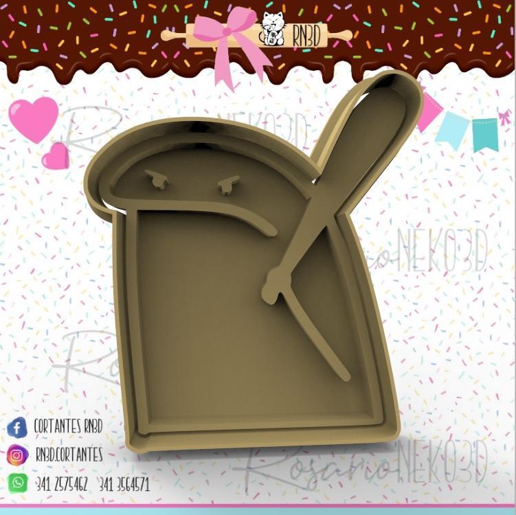 Flork fury cookie cutter - Flork fury cookie cutter