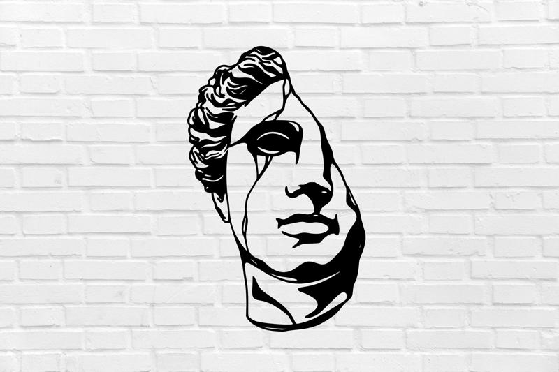 WALL DECORATION antique statue rome greece