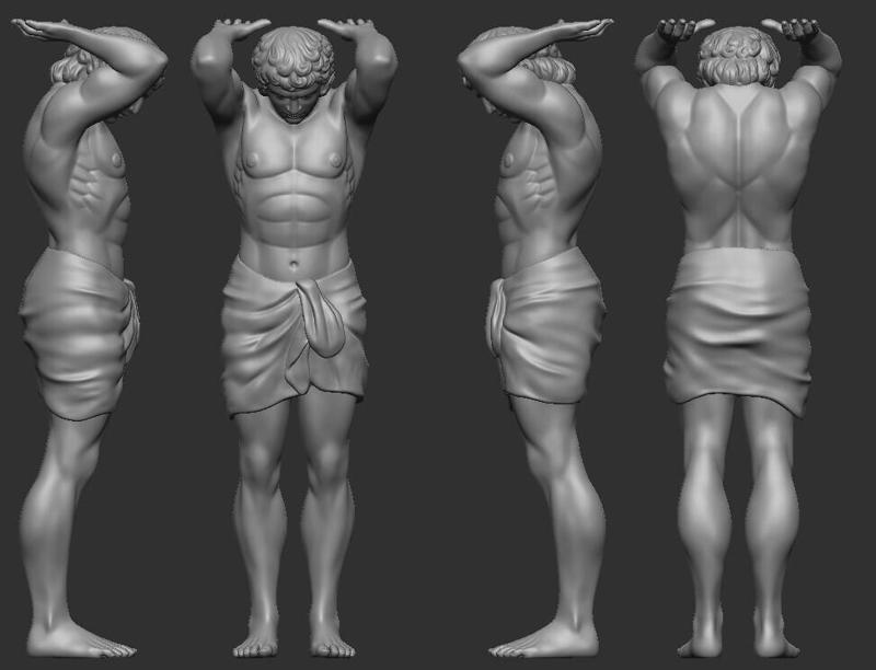 Atlas Greek sculpture