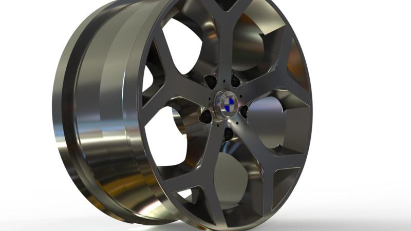 BMW RIM X5 X6 RIM 3D MODELING STL