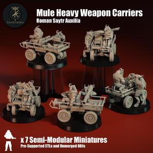 Roman Saytr Full-Horn Heavy Weapon Carrier - Presupported