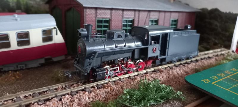 H0e Chinese C2 Class Narrow Gauge Steam Locomotive