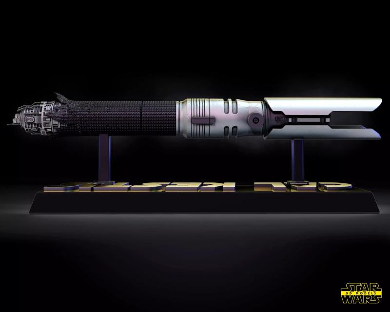Cal Kestis Lightsaber Sculpture Star Wars 3D Models