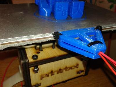 Printrbot Simple 3rd Party PCB Heated Bed Wire Holder / Strain Relief