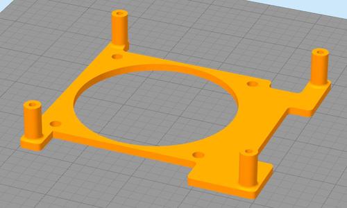 Anet v1.0 & v1.1 Mainboard Cover with 70mm Fan