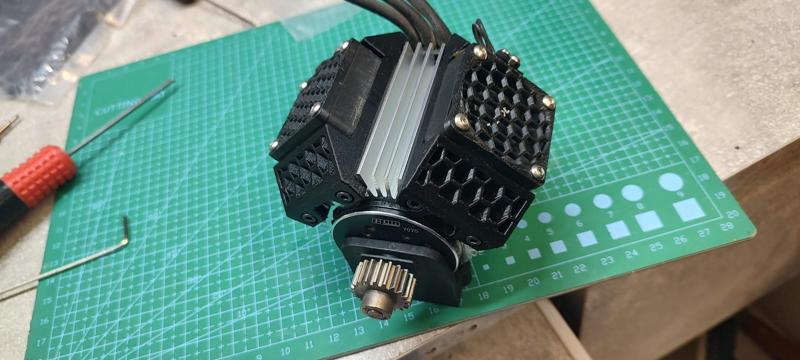 Traxxas XRT 40mm fan mount TRX3474x