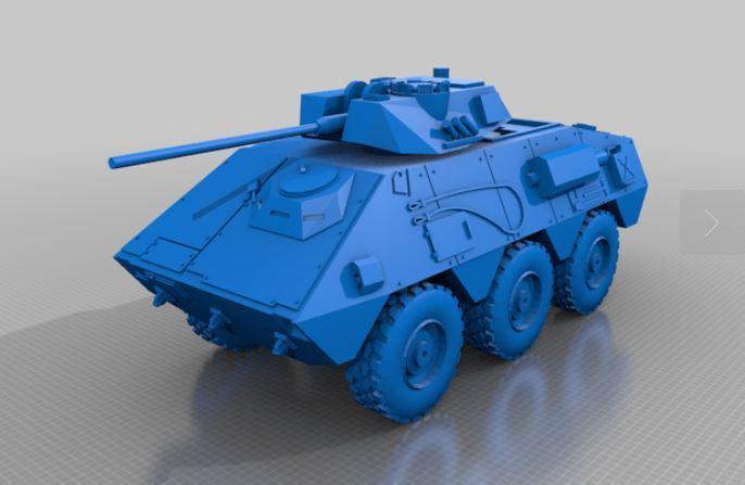 vehicle armored VEC 6x6 v02