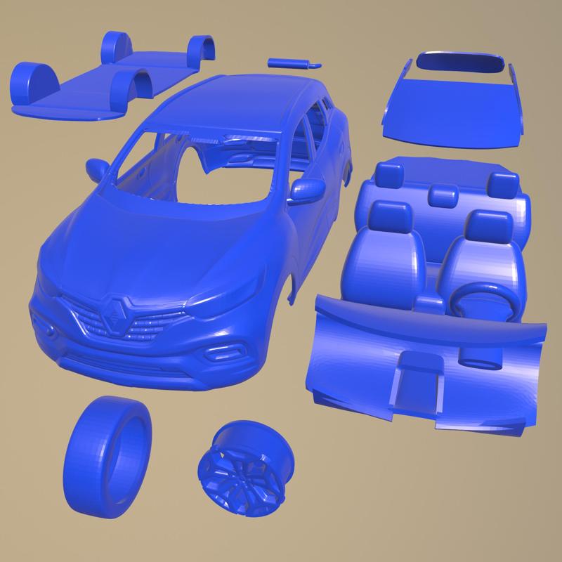 Renault Kadjar Printable Car In Separate Parts