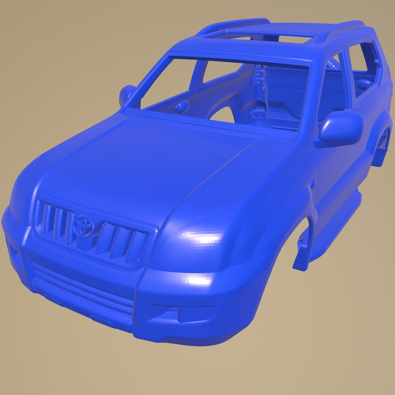 Toyota Land Cruiser Prado 2011 PRINTABLE CAR BODY
