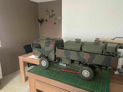 MAN KAT 1 tank system 1/16 RC