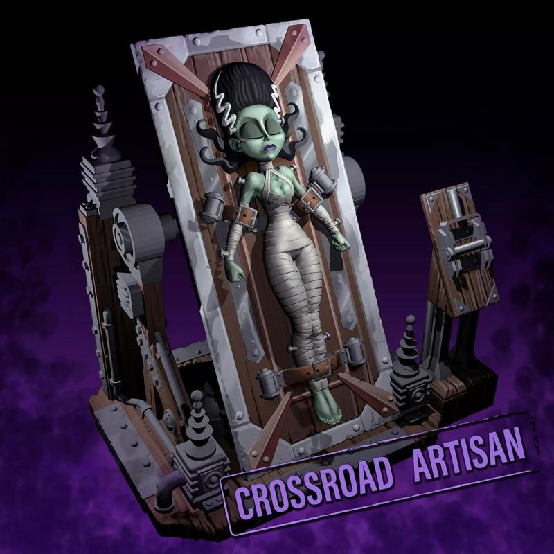 Frankenstien Brides Interchangeable Sculptures