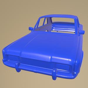 ford taunus p7 coupe 1968  PRINTABLE CAR BODY