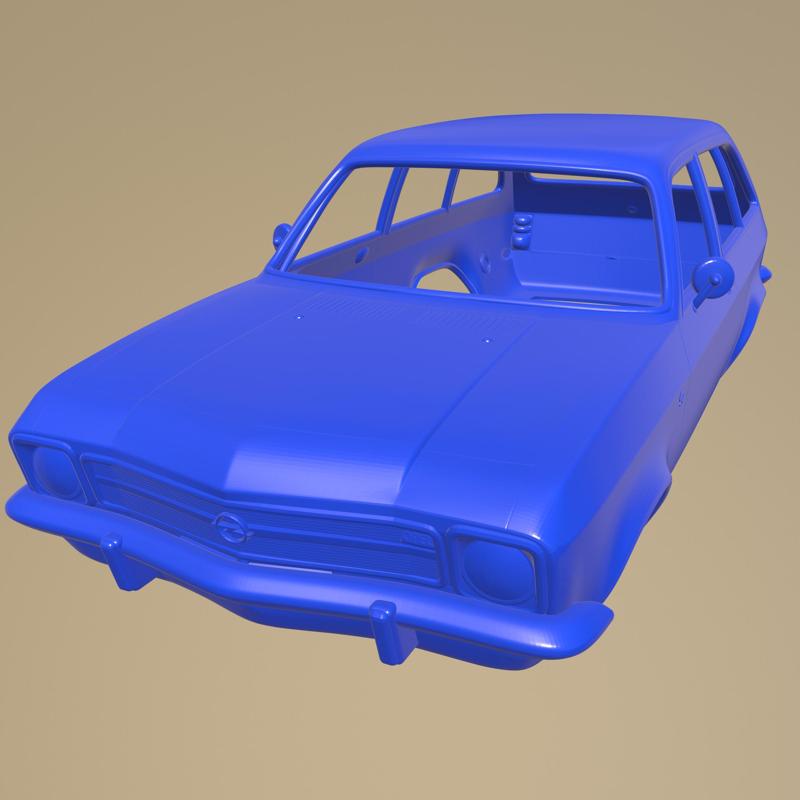 OPEL ASCONA VOYAGE 1970 PRINTABLE CAR BODY