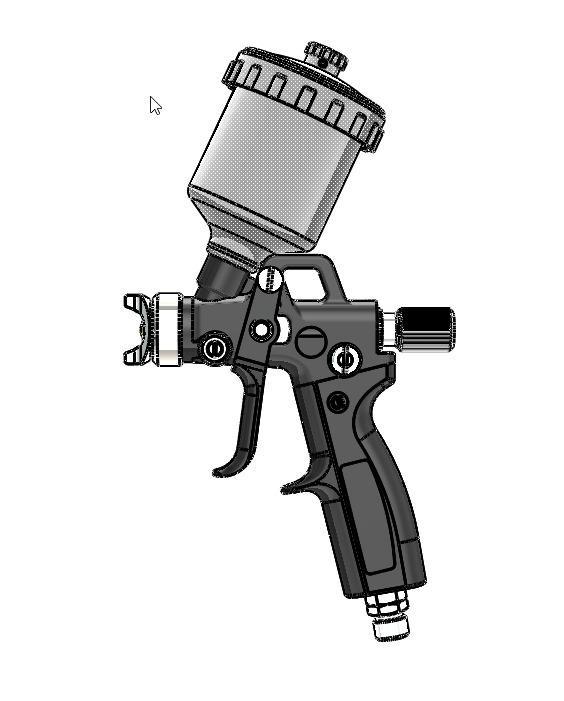 HVLP Paint Spray Gun