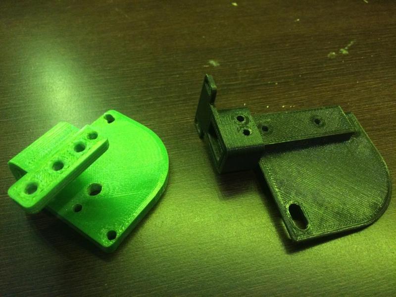 Blower Fan Mounts for Geeetech i3X Acrylic 