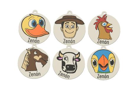 zenon's farm, key chains, souvenirs