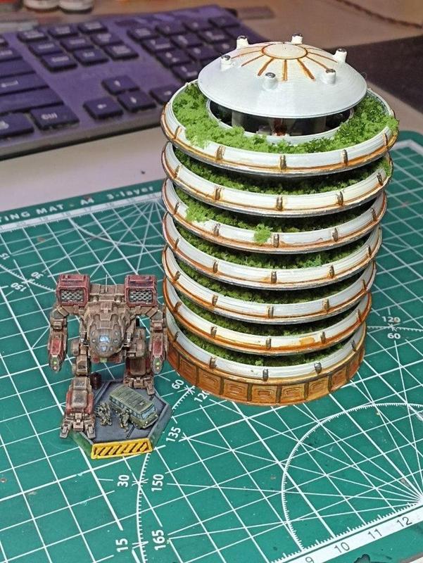 sci fi farm terrain 1:285