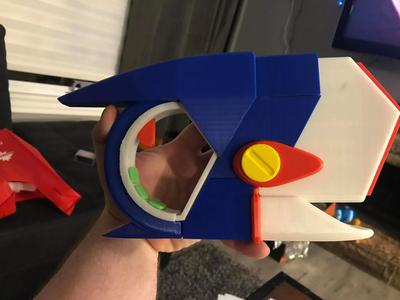 Mario Blaster from Mario and Rabbids 2 Sparks Of Hope STL
