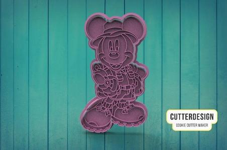 Mickey Mouse Safari Cookie cutter