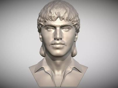 Benson Boone bust for 3D printing