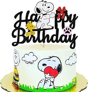 snoopy cake topper