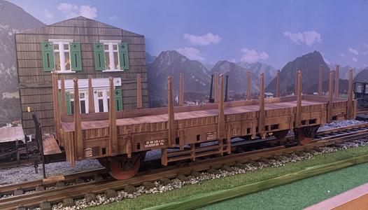 Track 2/II 64mm wagon AddOn stake wagon Kbs 1:22.5