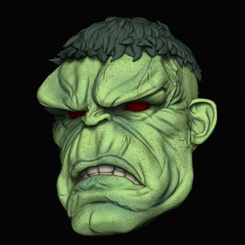 IMMORTAL HULK HEAD 1 12 ANGRY FACE
