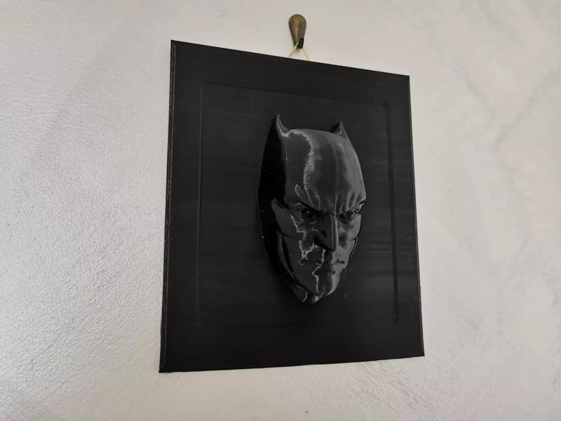BATMAN FACE 3D PAINTING